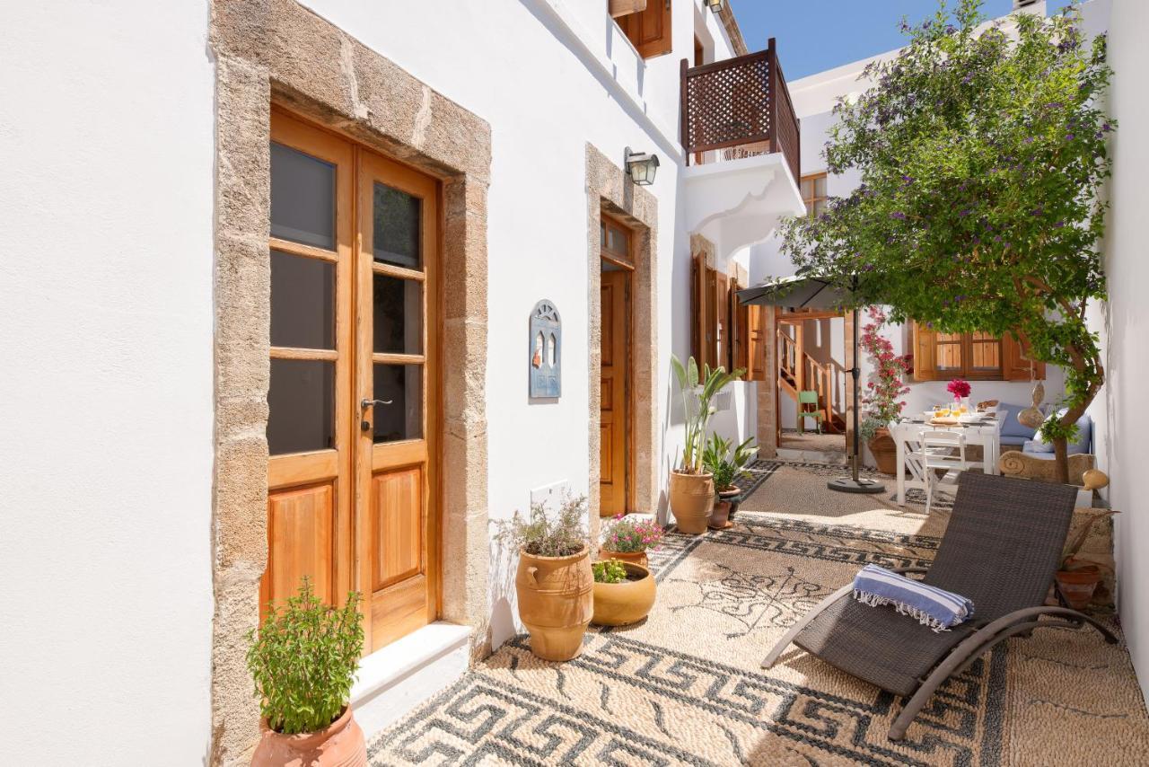 Villa Lindia Líndos Екстериор снимка