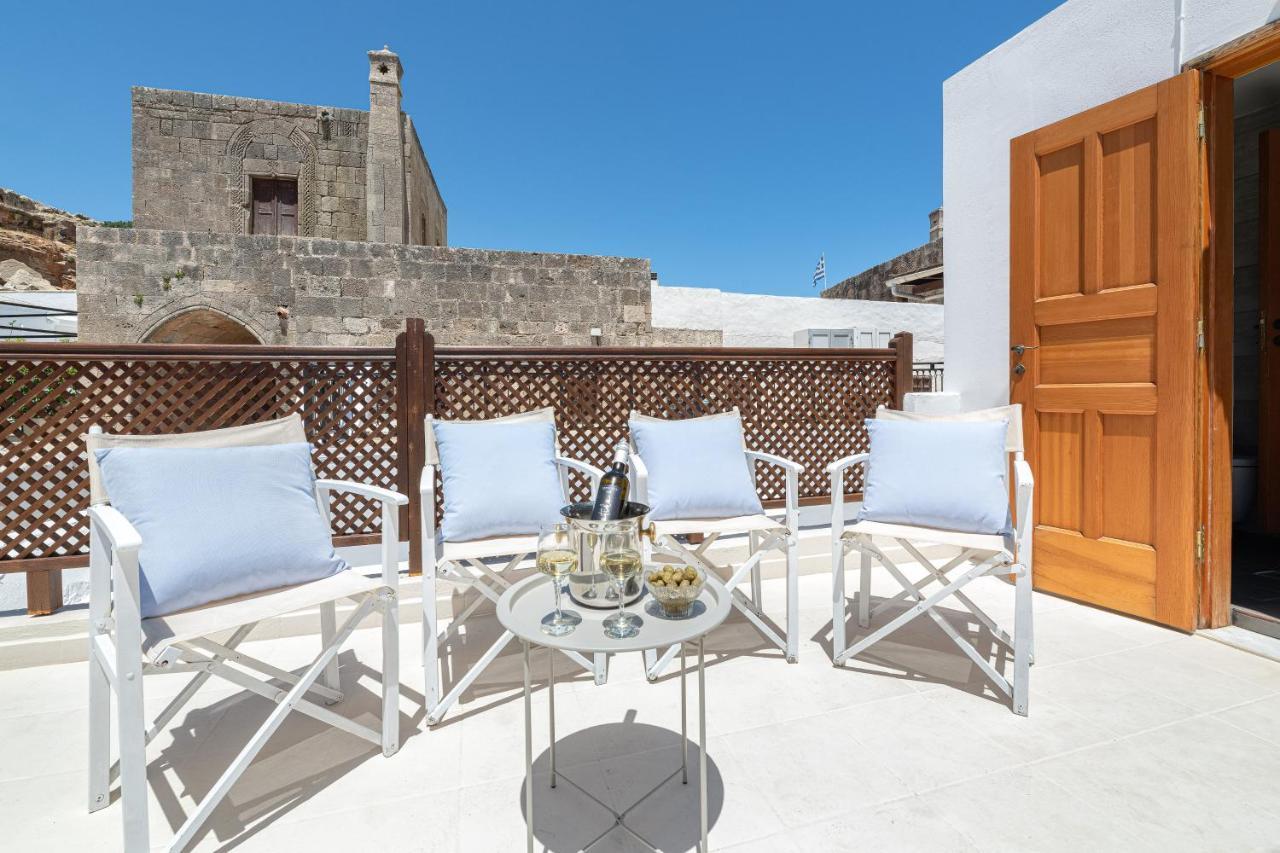 Villa Lindia Líndos Екстериор снимка